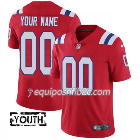 Camiseta Niño NFL New England Patriots Personalizar Rojo